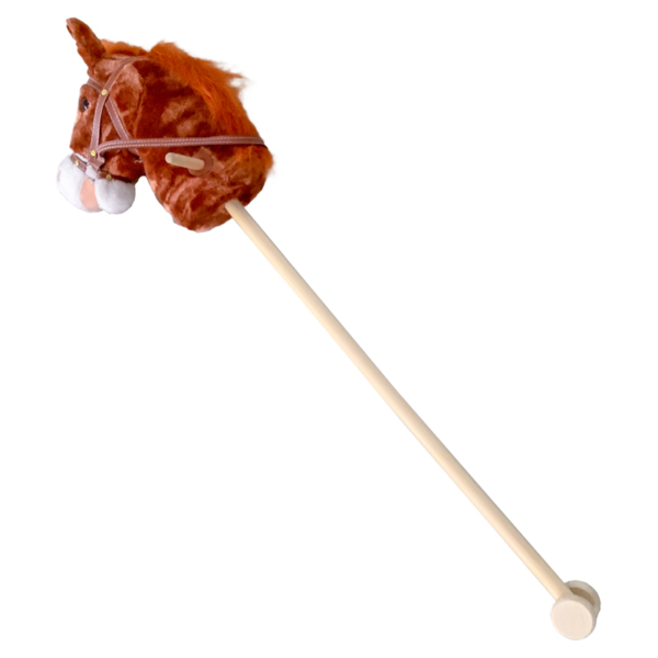 Hobbyhorse with wheels